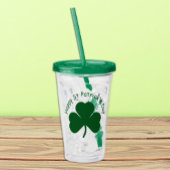 Happy St Patrick's Day Acryl Drinkbeker
