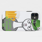 happy st patricks day alpaca Case-Mate iPhone case (Achterkant (horizontaal))
