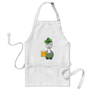 happy st patricks day alpaca standaard schort