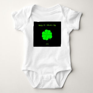 Happy St. Patrick's Day Baby Jersey Bodysuit