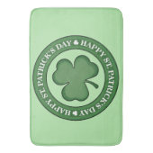 Happy St. Patricks Day Badmat (Voorkant Verticaal)