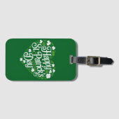 Happy St Patrick's Day Bagagelabel (Voorkant (horizontaal))