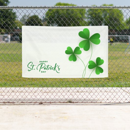 Happy St. Patrick's Day Banner (Insitu)