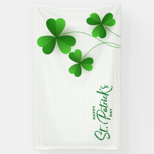 Happy St. Patrick's Day Banner (Verticaal)