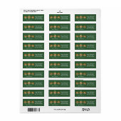 Happy St Patricks Day Beagle Dogs Etiket (Full Sheet)