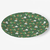 Happy St Patricks Day Beagle Dogs Papieren Bordje (Gekanteld)