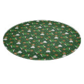 Happy St Patricks Day Beagle Dogs Snijplank (Hoek)