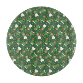 Happy St Patricks Day Beagle Dogs Snijplank