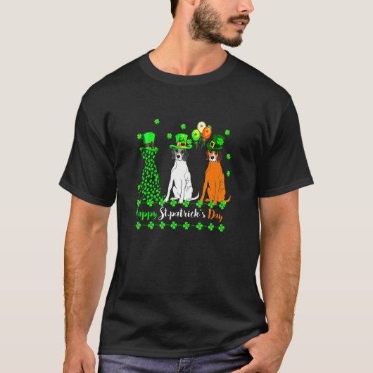 Happy St Patricks Day Beagle T-shirt (Voorkant)