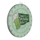 Happy St. Patricks Day Beer Dartbord (Voorkant Links)