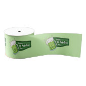 Happy St. Patricks Day Beer Grosgrain Lint (Spoel)