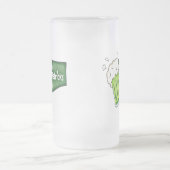 Happy St. Patricks Day Beer Matglas Bierpul (Center)