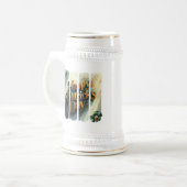 Happy St. Patrick's Day Beer Stein Bierpul (Voorkant links)