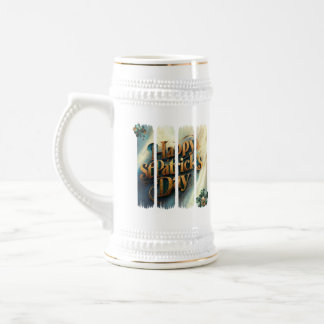 Happy St. Patrick's Day Beer Stein Bierpul