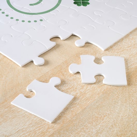 Happy St. Patrick's Day (Beveled) Puzzle 20x20 Legpuzzel (Zijkant)