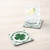 Happy St. Patrick's Day Bier Onderzetter (Rechterzijde)