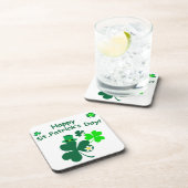 Happy St. Patrick's Day Bier Onderzetter (Rechterzijde)