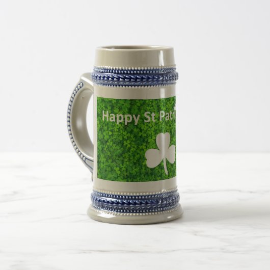 Happy St Patrick's Day Bierpul (Voorkant links)