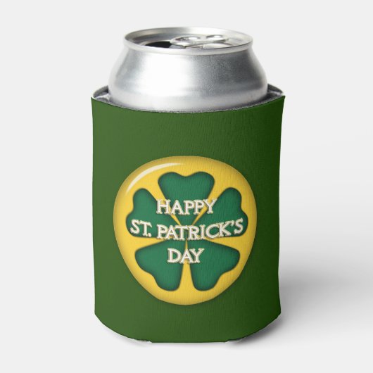 Happy St. Patrick's Day Blikjeskoeler (Blikje Voorkant)