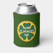 Happy St. Patrick's Day Blikjeskoeler (Blikje Achterkant)