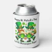 Happy St. Patrick's Day Blikjeskoeler (Blikje Voorkant)