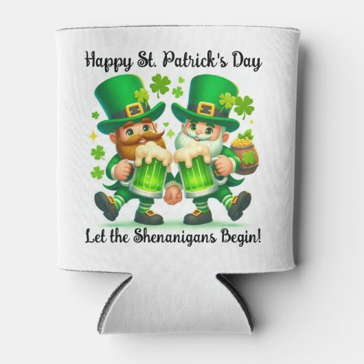 Happy St. Patrick's Day Blikjeskoeler (Voorkant)