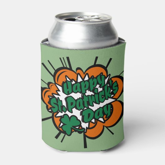 Happy St. Patrick's Day Blikjeskoeler (Blikje Voorkant)