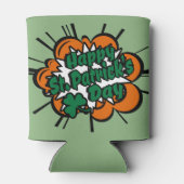 Happy St. Patrick's Day Blikjeskoeler (Achterkant)