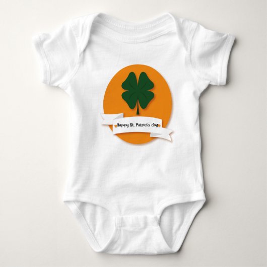 happy St. Patrick's day bodysuit (Voorkant)