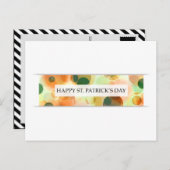 happy st patricks day ( bokeh ) briefkaart (Voorkant / Achterkant)