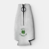 Happy St. Patrick's Day Bottle Cooler (Achterkant)