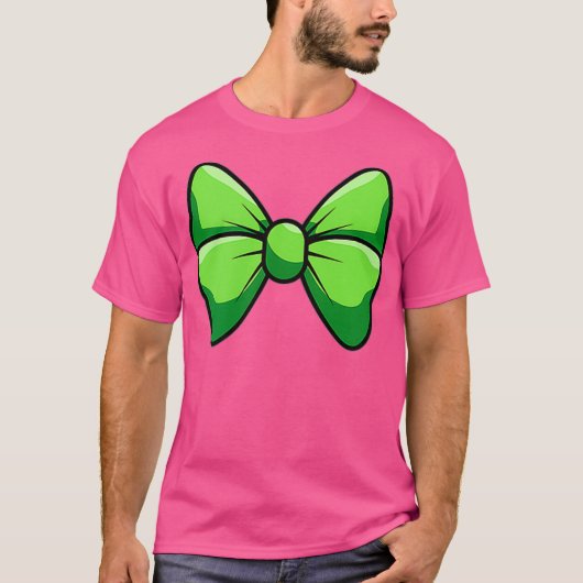 Happy St Patricks Day Bow Stropdas Kostuum T-shirt (Voorkant)