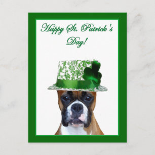 Happy St. Patrick's Day Boxer briefkaart