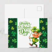 Happy St. Patrick's Day Briefkaart (Voorkant / Achterkant)