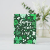 Happy St. Patrick's Day Briefkaart (Staand voorkant)