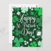 Happy St. Patrick's Day Briefkaart (Voorkant / Achterkant)