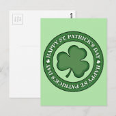 Happy St. Patricks Day Briefkaart (Voorkant / Achterkant)