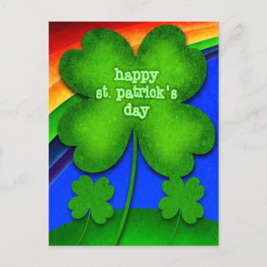 Happy St. Patrick's Day Briefkaart (Voorkant)