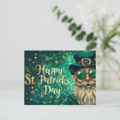 Happy St. Patrick's Day Briefkaart (Staand voorkant)