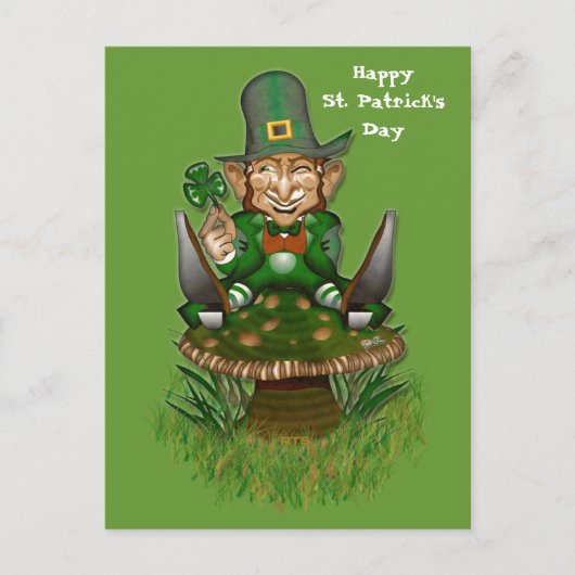 Happy St. Patrick's Day Briefkaart (Voorkant)