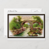 Happy St. Patrick's Day Briefkaart (Voorkant / Achterkant)