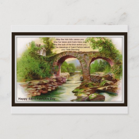 Happy St. Patrick's Day Briefkaart (Voorkant)