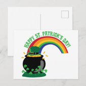 Happy St. Patricks Day Briefkaart (Voorkant / Achterkant)