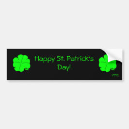 Happy St. Patrick's Day Bumpersticker