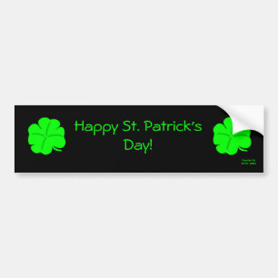 Happy St. Patrick's Day Bumpersticker
