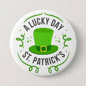 Happy St. Patrick's Day Button (Voorkant)