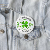 Happy St. Patrick's Day Button (In situ)