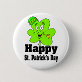 Happy St. Patrick's Day Button (Voorkant)