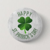 Happy St. Patrick's Day Button (Voorkant)