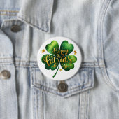 Happy St. Patrick's Day Button (In situ)